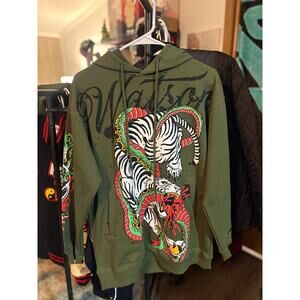 NWT SZ S - Watson Premium Tiger Hoodie